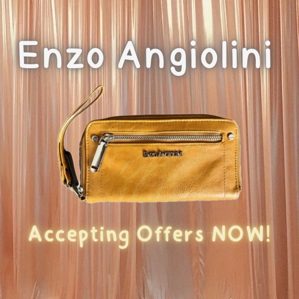 *RESERVED* Mustard Yellow 🌞 Enzo Angiolini wallet